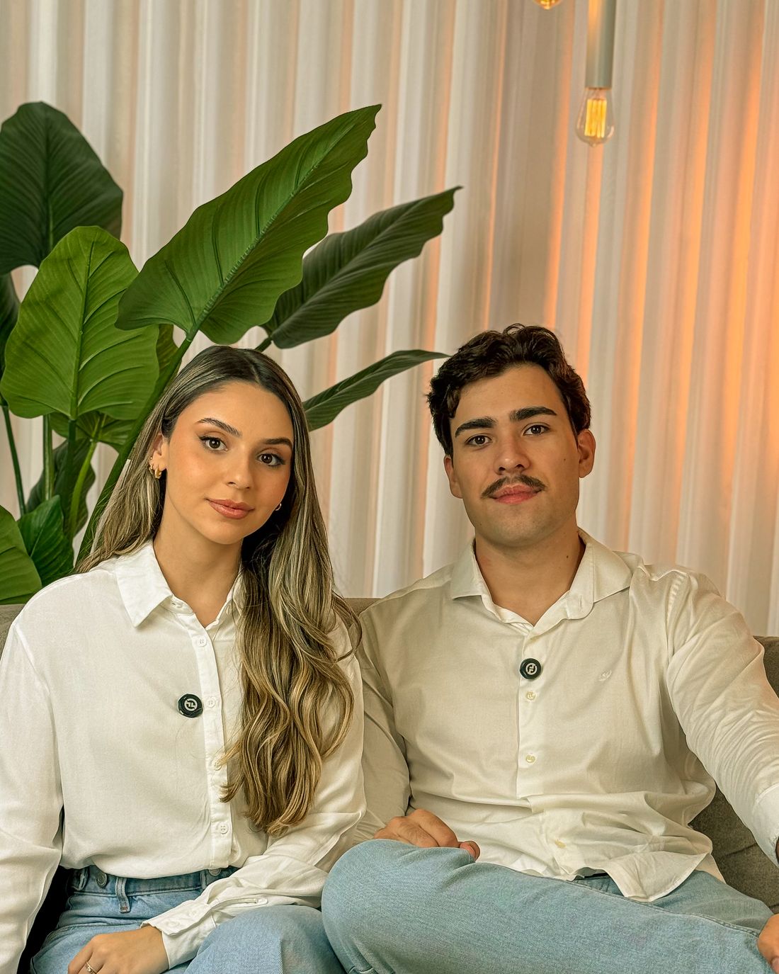 Evelyn Santos e Gustavo Scheffel